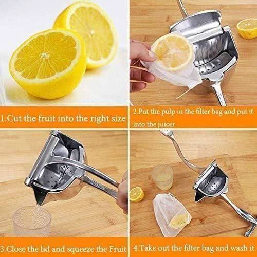 Manual Fruit Press Aluminum Squeezer/Juicer - superseekers.in