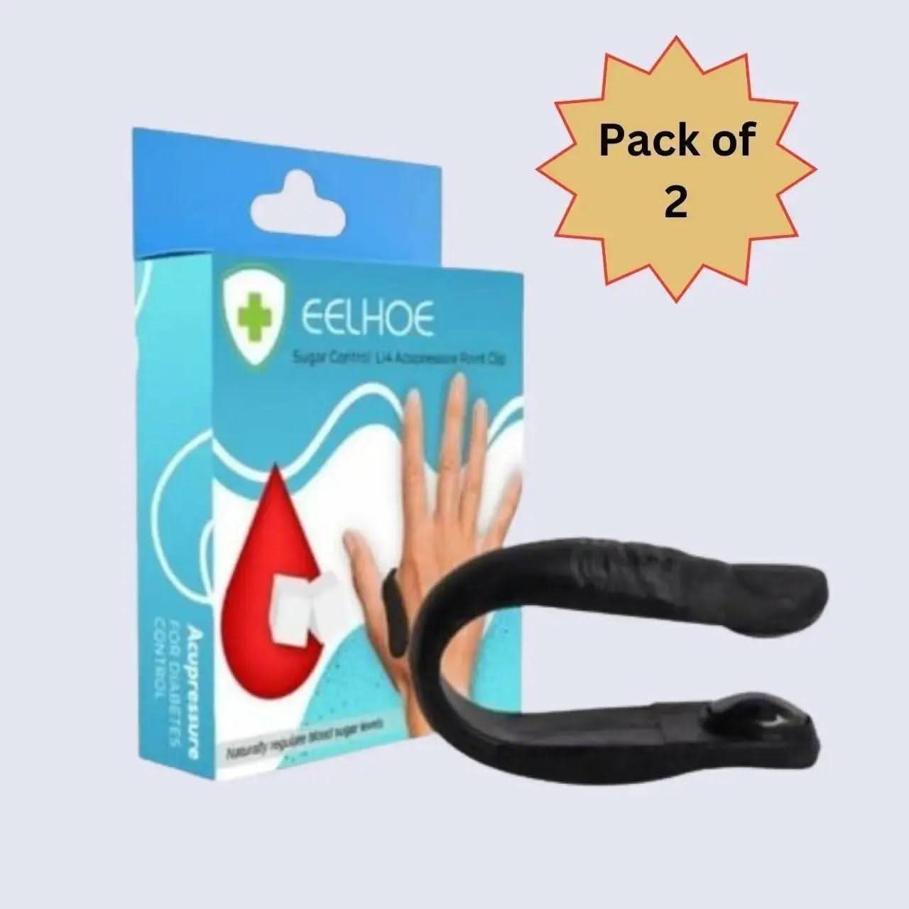 Sugar Control LI4 Acupressure Point Clip (Pack of 2) - superseekers.in