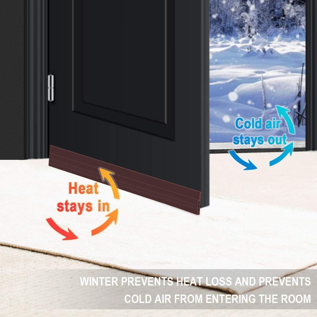 Self-Adhesive Door Sealer Strip