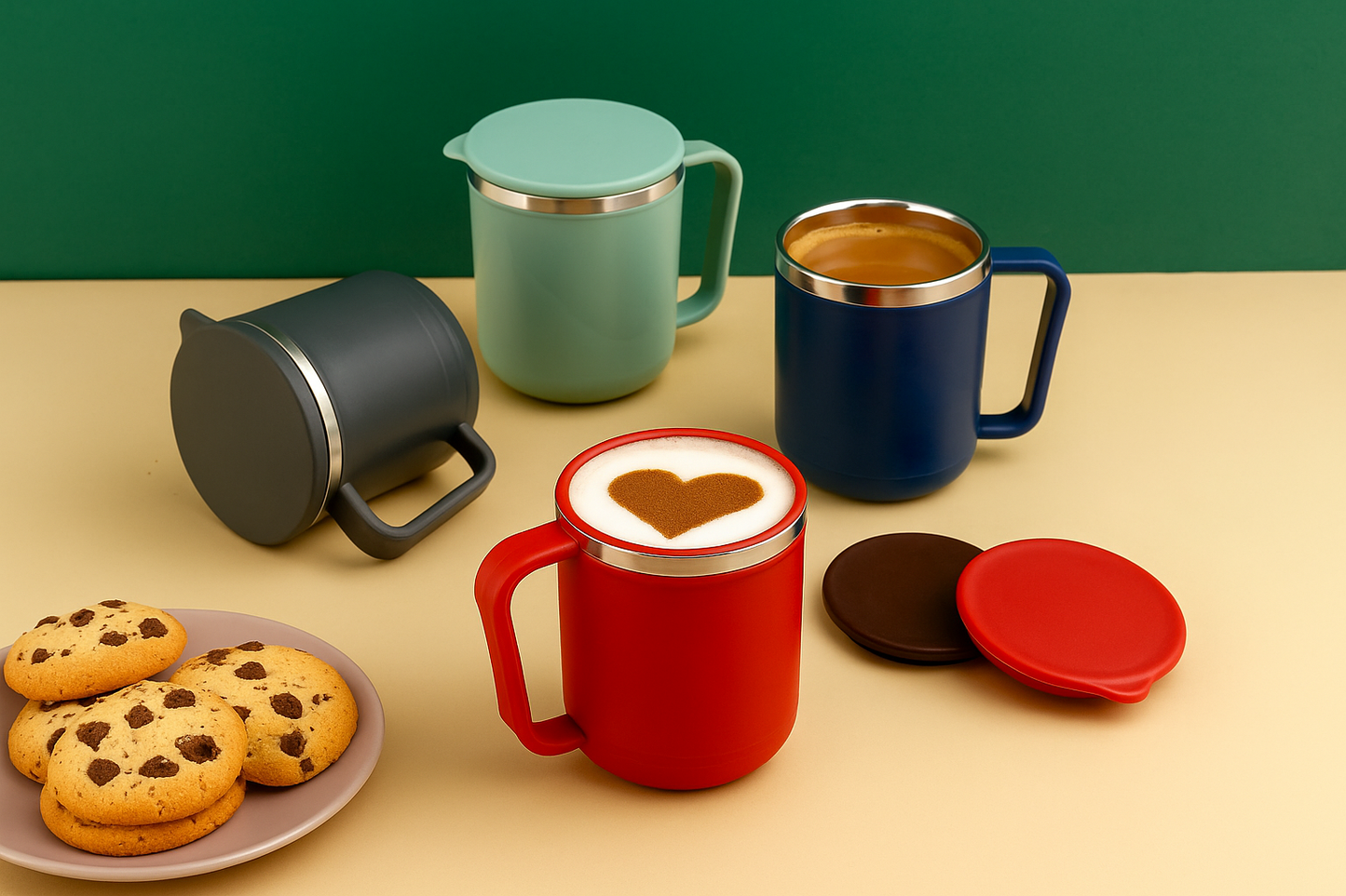 Stylish Stainless Steel Mug |300ML| Ideal for Every Drink - Tea or Coffee