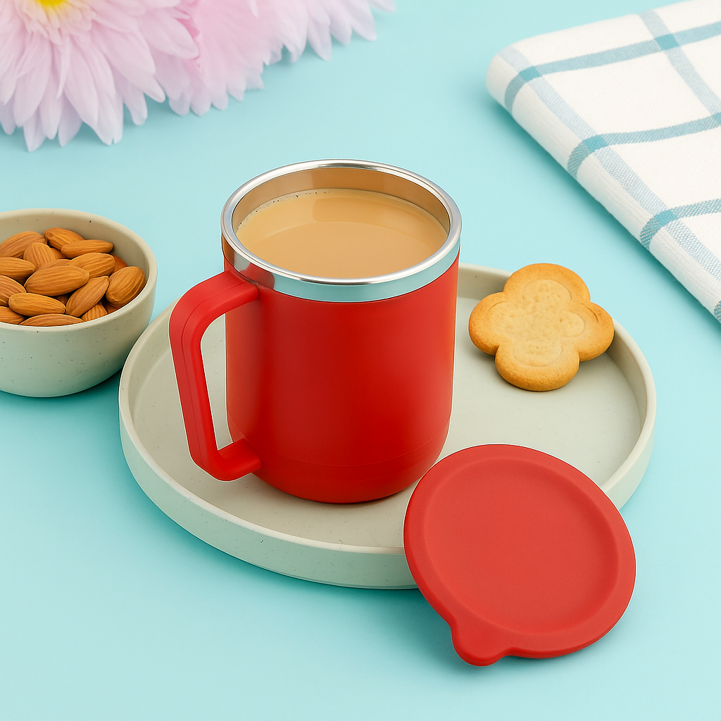 Stylish Stainless Steel Mug |300ML| Ideal for Every Drink - Tea or Coffee