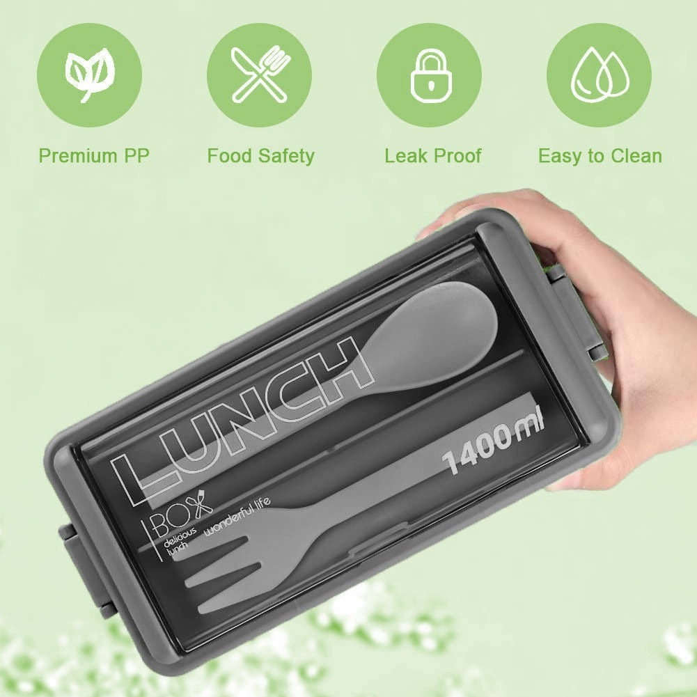 3 in 1 Compartment Lunch Box