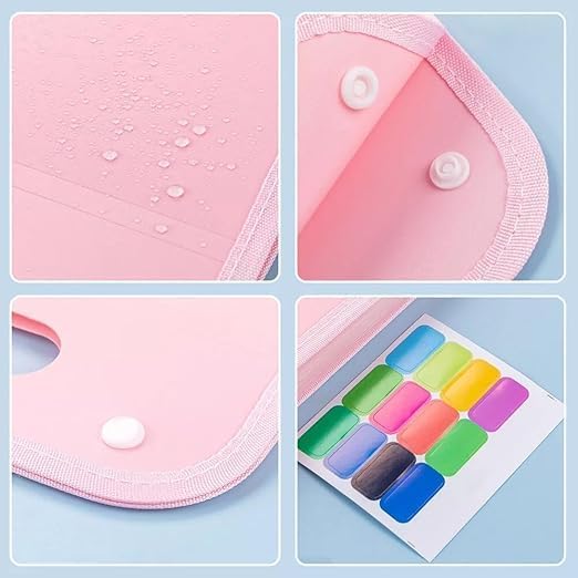 13-layered Portable File Folder Bag|(Pack of 2)