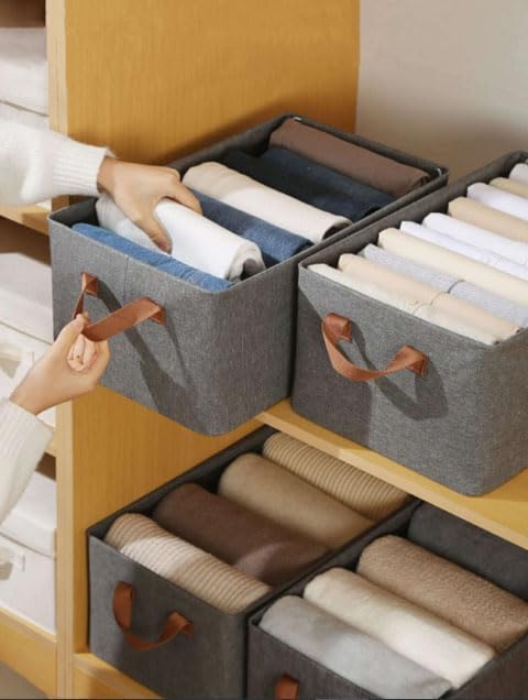 Foldable Storage Cube Organizer (4pcs)