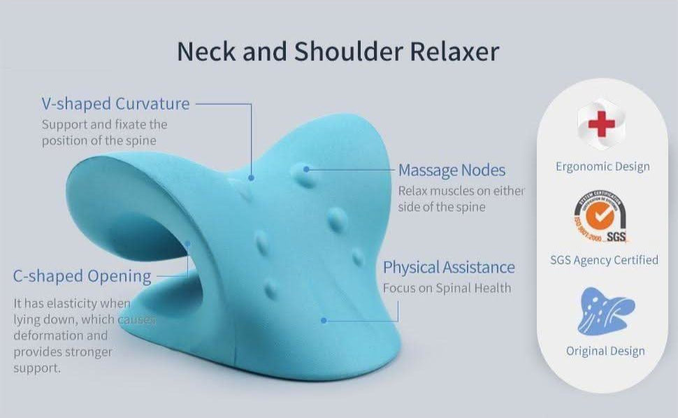 Neck Relaxer Pillow - superseekers.in