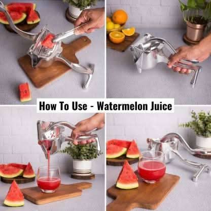 Manual Fruit Press Aluminum Squeezer/Juicer - superseekers.in