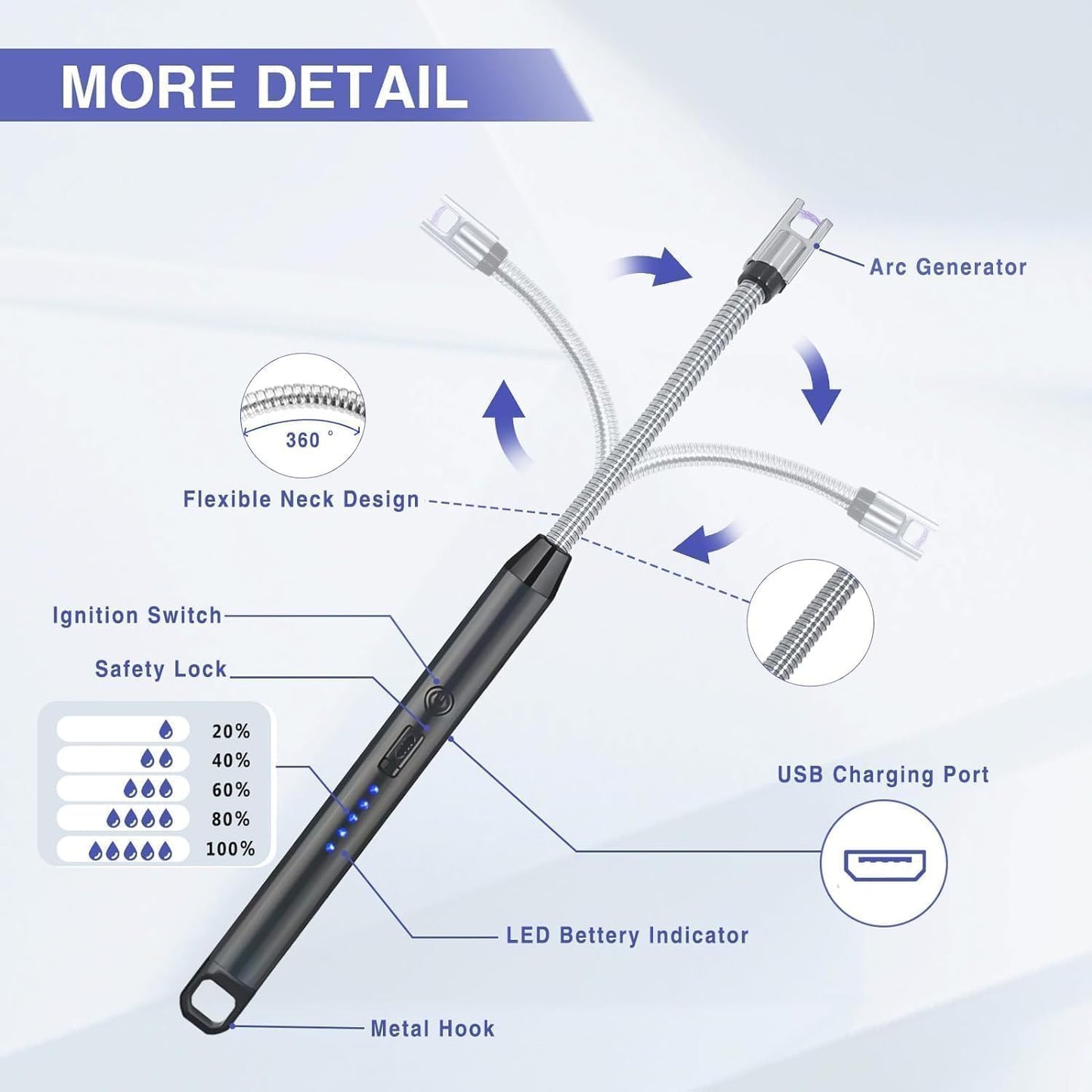 USB Rechargeable Electric Lighter