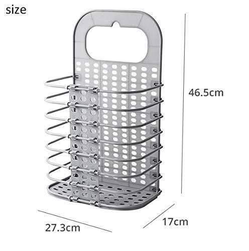 Plastic Multipurpose Hanging Laundry Basket - superseekers.in