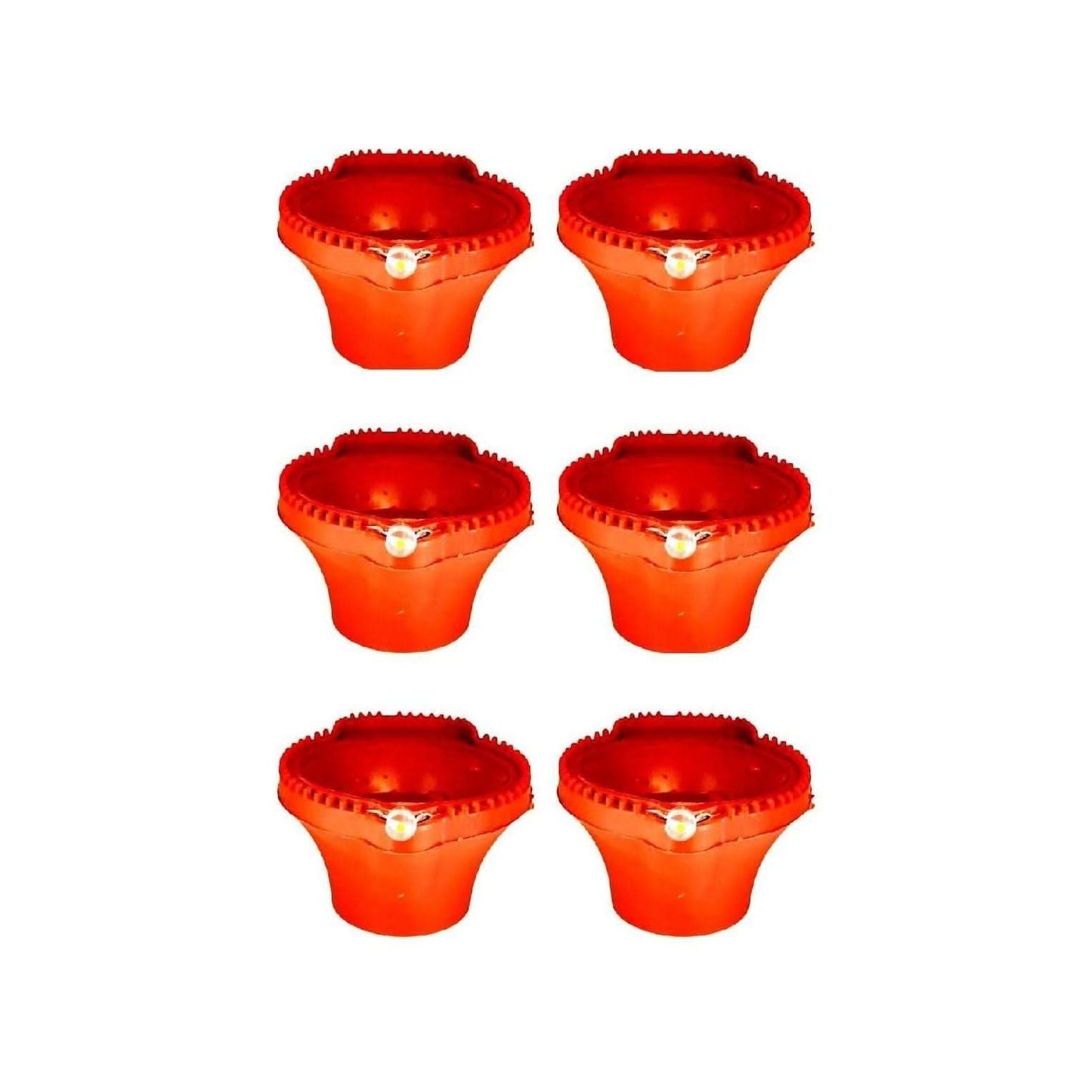 LED Light Water Sensor Diyas Plastic with, Ambient Lights, (Pack of 6/12/18/24) - superseekers.in