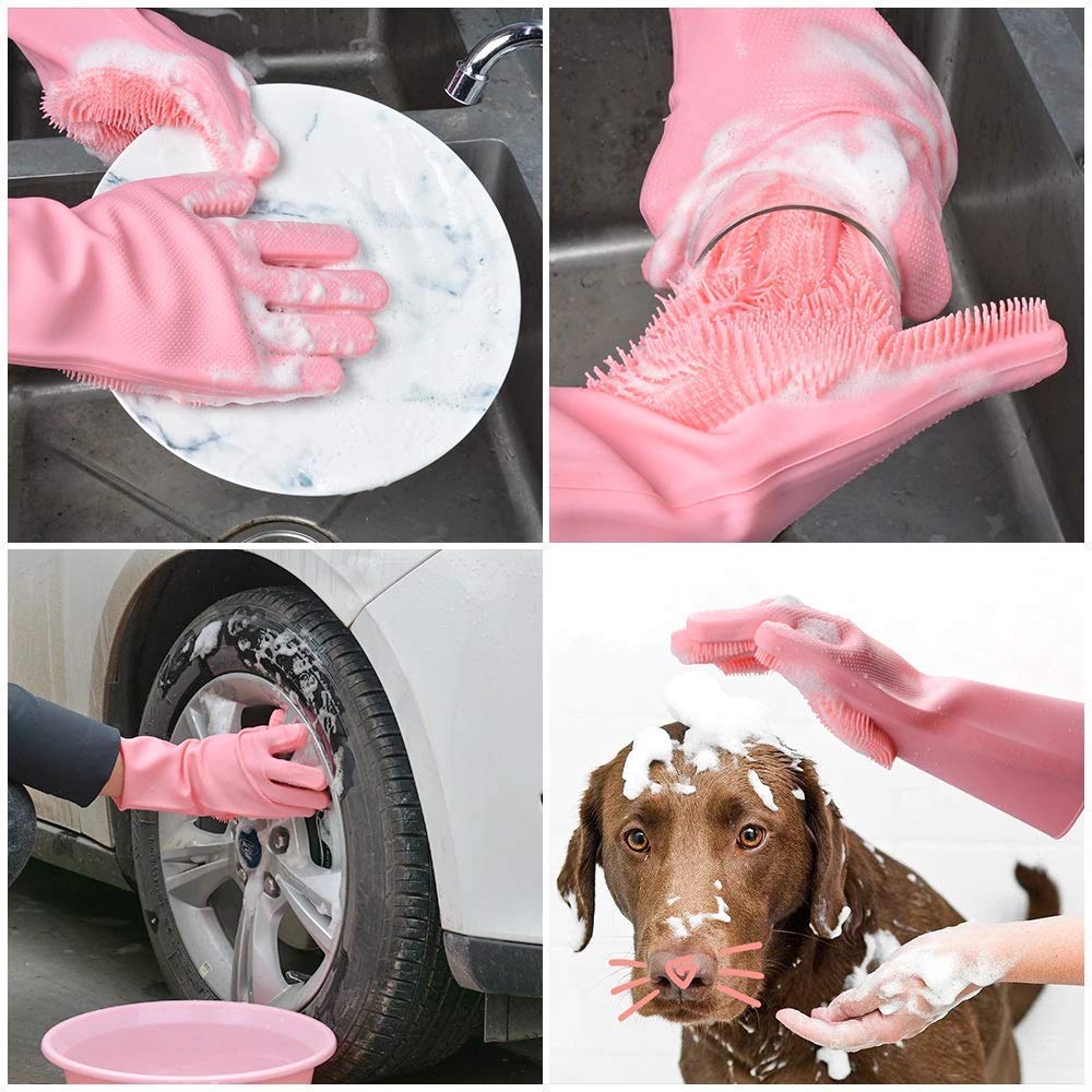 Silicon Dishwashing Gloves