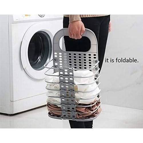 Plastic Multipurpose Hanging Laundry Basket - superseekers.in