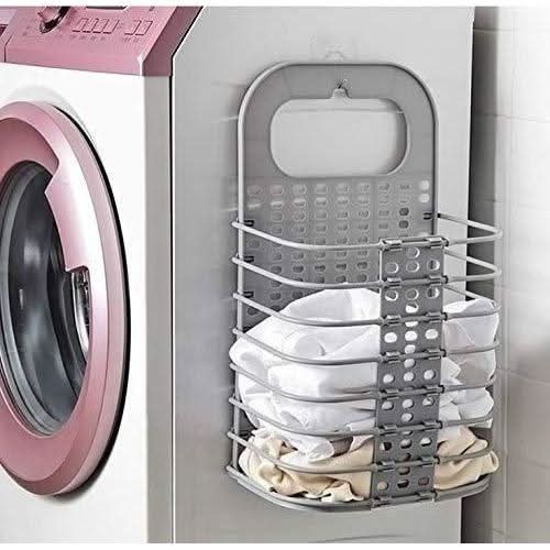 Plastic Multipurpose Hanging Laundry Basket - superseekers.in