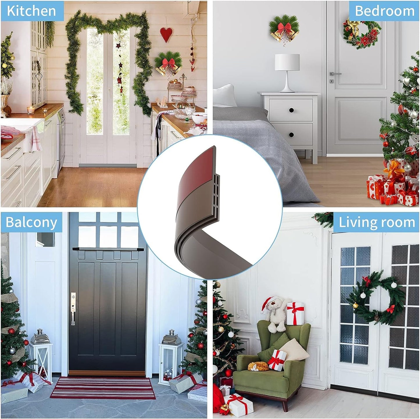Self-Adhesive Door Sealer Strip